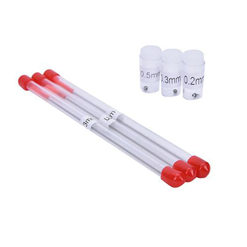 Airbrush Accessories for Airbrush Gun/Spray Gun 0.2 mm /0.3 mm /0.5 mm 1pc Airbrush Needle and 1pc Airbrush Nozzle