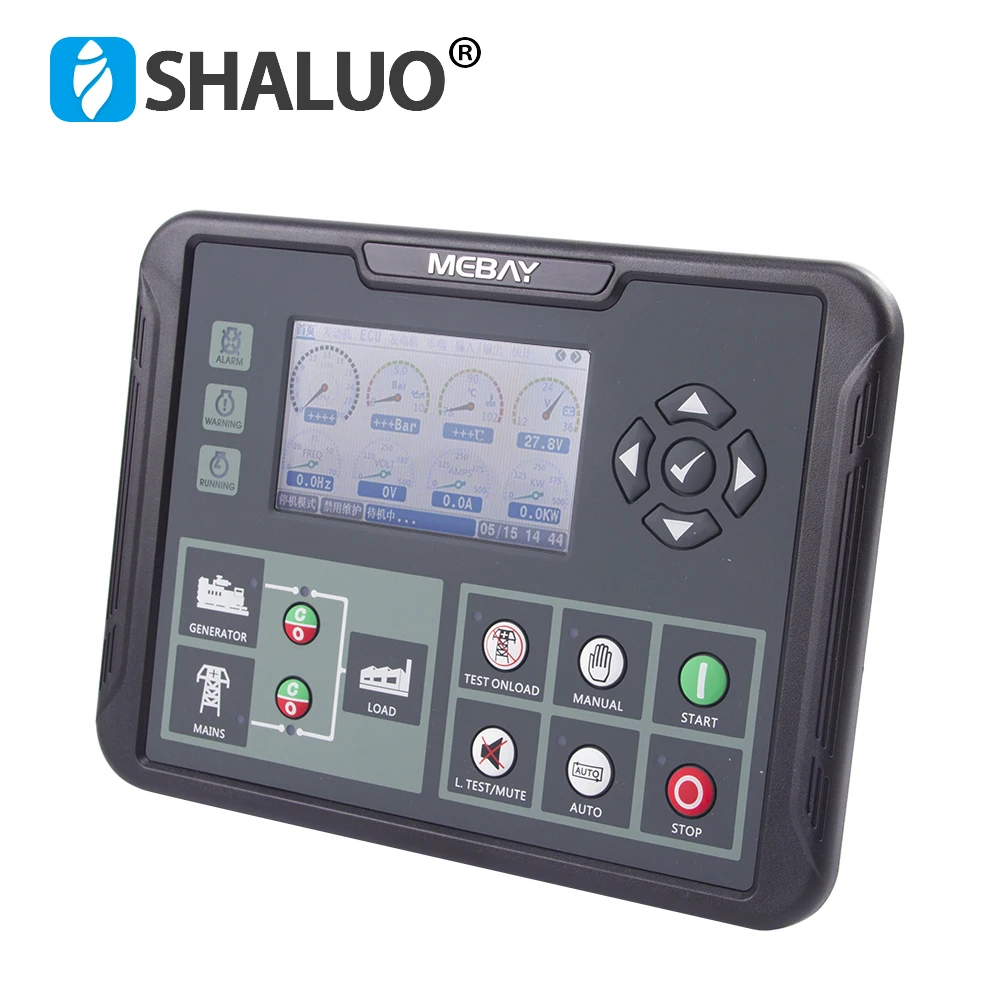 Imagem -06 - Mebay-controlador Diesel Gerador Dc90d Dc92d Mkii Amf Início Automático e Parar o Módulo de Controle Módulo de Controle Rs485 Pode Interface pc Monitoramento