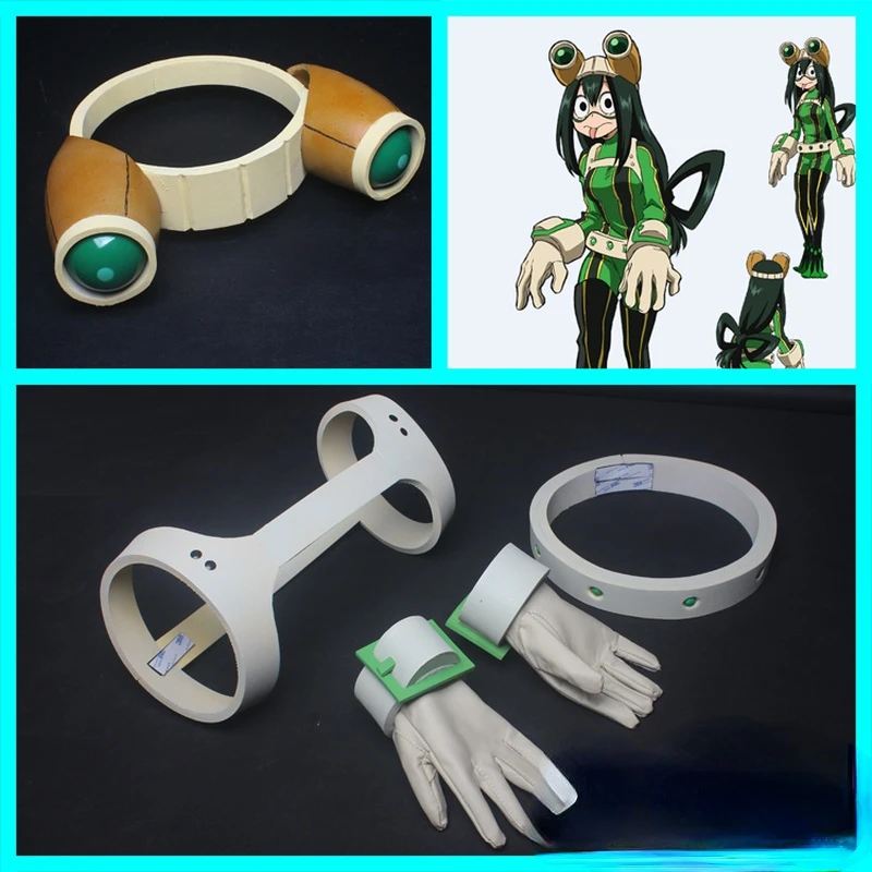 2021 My Hero Academia Cosplay Props Japanese Anime Figues Asui Tsuyu EVA Material Accessories for Women Men Gift Costumes Prop