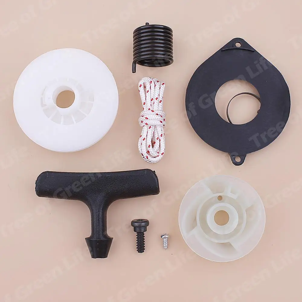 Giật Khởi Động Ròng Rọc Mùa Xuân Cầm Dây Bộ Husqvarna 435 440 445 450 445E 450E Máy Cưa Xích