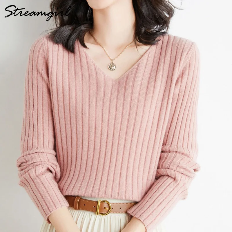 Soft Sweater Women Autumn 2021 Women\'s Clothing y2k Top Basic Sweaters Autumn Winter For Women Women\'s Jumper Knitted Pullover