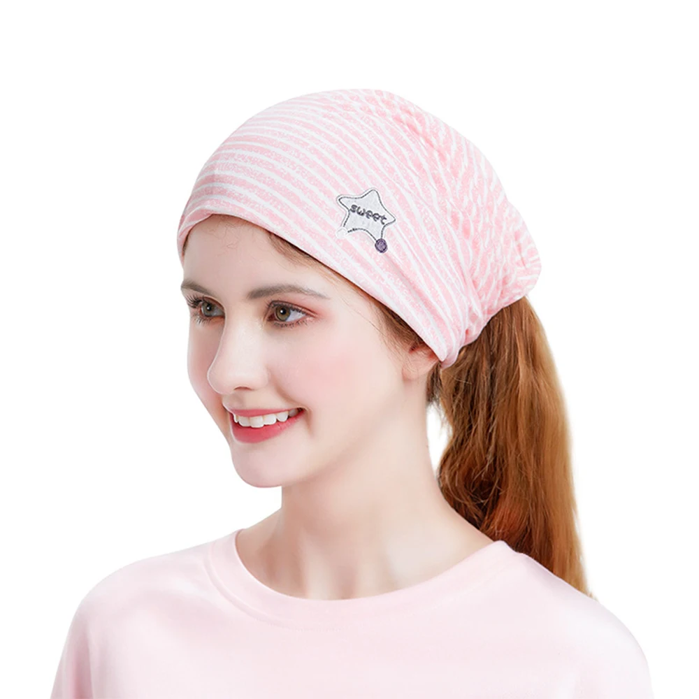 Pregnant Women Cap Cotton Windproof Hats Postpartum Confinement Warm Hat Scarf Women Protective Maternal Hat Fashion