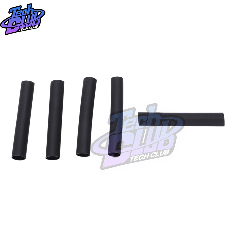 400pcs 3.5mm Shrinking Heat Shrink Tubing Electrical Connection Wire Wrap  2:1 Polyolefin  Insulated Sleeving Tubing Black