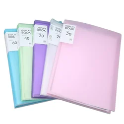 1PC  20/30/40/60 pages A4 Document Storage Filing Products Insert Test Paper Booklet Folder Document Storage Information Book