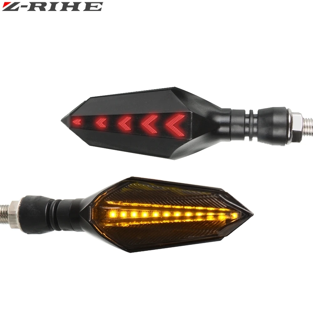 For SUZUKI GS X R GSR 600 750 1000 GSR600 GSR750 GSR1000 motorcycle accessories turn signal Lights Flowing flicker led Blinkers