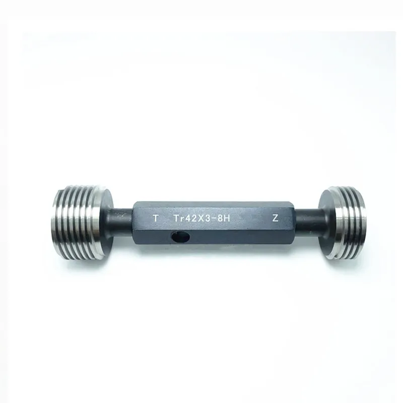 Imagem -05 - Calibre Trapezoidal Tr10 12 14 16 18 20x2x3x4 7h 8h 8e 7e Spline Parafuso tr Simples Plug o Anel Calibre go Nogo Gages