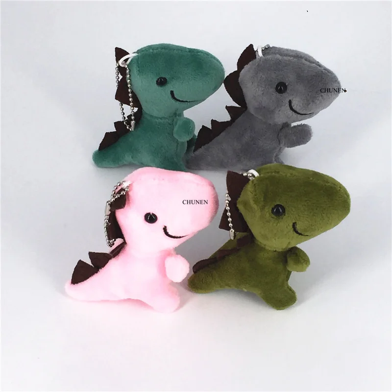 Size 7CM Stuffed Dinosaur Plush Toy , Children's Party Gift Animal Accessories Doll