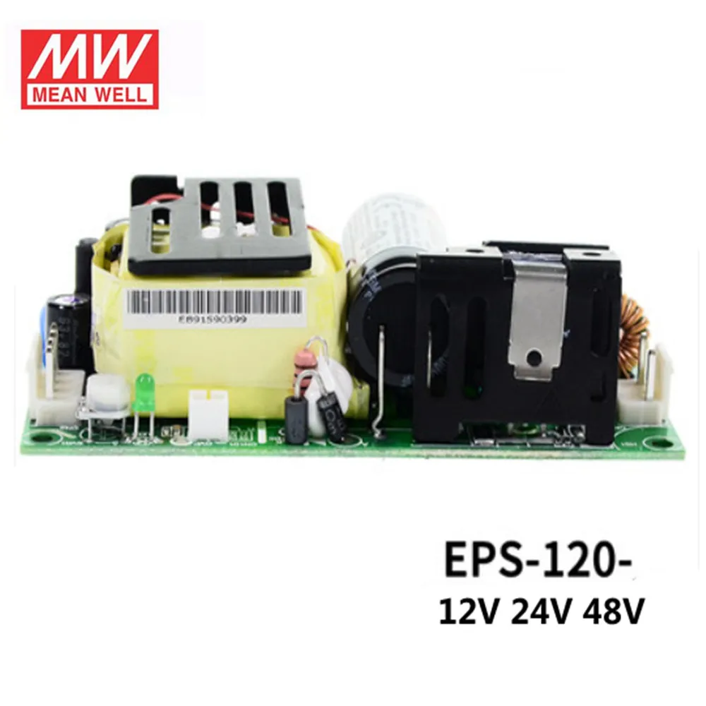 MEAN WELL EPS-120120W PCB power supply EPS-120-48 48V 2.5A EPS-120-24 24V 5A EPS-120-12 12V 10A Meanwell Open Frame power supply