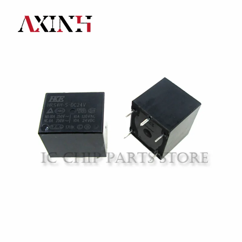 5pcs/lot HKE Auto relay HRS4H-S-DC24V-C 5PIN 24V T73/10A 100% new original relay in stock