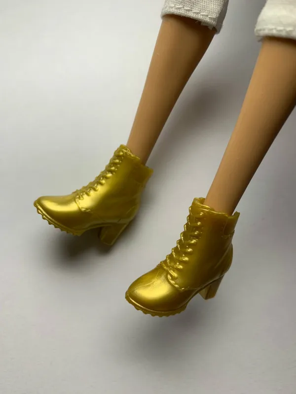 New styles Doll shoes high heel boots accessories flat shoes toy shoes for your 1/6 BB dolls A199