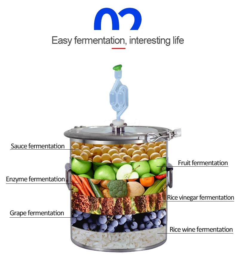 60L 304 stainless steel domestic small fermenter, wine storage tank, sealed tank, wine distillation and fermentation container