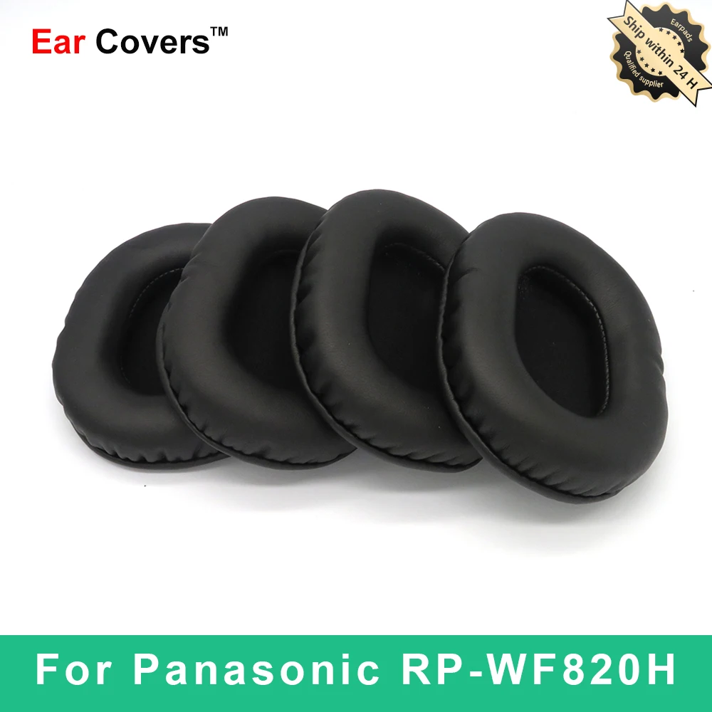 Ear Pads For Panasonic RP WF820H RP-WF820H Headphone Earpads Replacement Headset Ear Pad PU Leather Sponge Foam