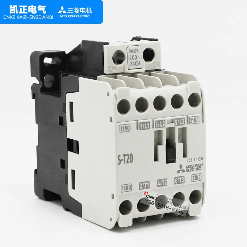 

Brand new original authentic Mitsubishi Electric AC contactor S-T20 instead of S-N20 AC110V AC220V AC380V free shipping