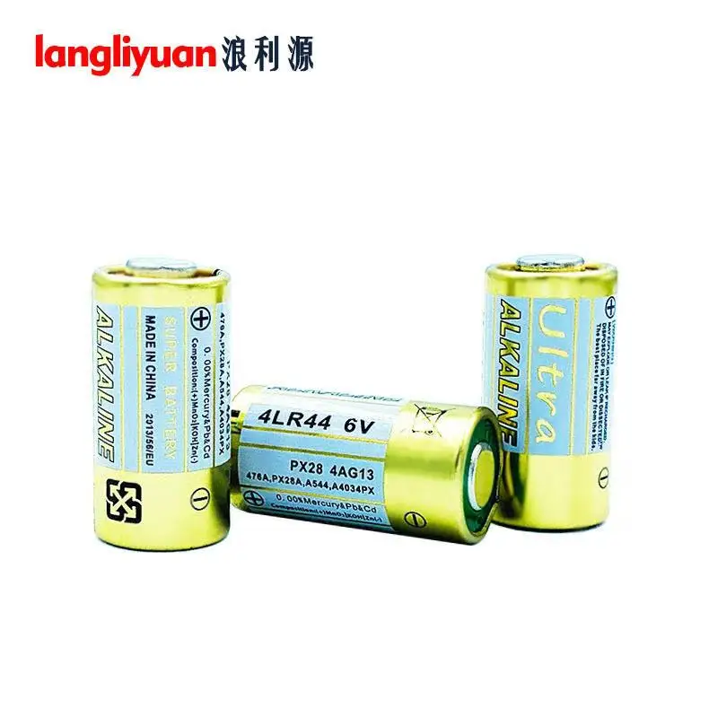 2PCS Brand new genuine leather stopper 6v4lr44 battery 6V battery 4a76 battery beauty pen