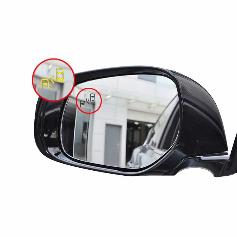 Radar Sensor Blind Spot Detection Monitor Assistant Waring System Side Mirror Glass For Infiniti QX30 Q70