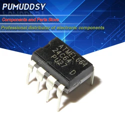 10PCS AT24C64A 24C64A 24C64 AT24N64 DIP-8 EEPROM (512x8) 4K 1.8-5.5