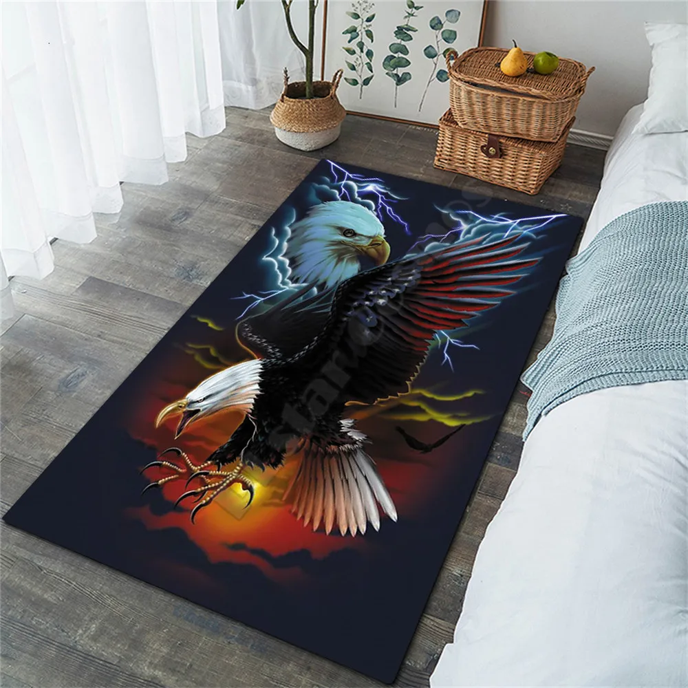 Eagle Area Rug 3D Printed Rugs Mat Rugs Anti-slip Large Rug Carpet Home Decoration 01