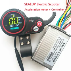 Per SEALUP Scooter elettrico 36V 48V Controller Brushless motore Mountain Bike Speed TF-100 pannello Display LCD