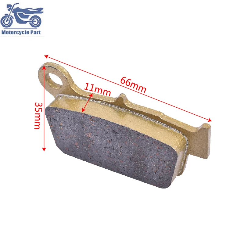 Motorcycle Rear Brake Pads For BETA RR 250 300 350 Enduro 2T 300 Crosstrainer RR 350 Efi Racing M4 350 Motard 2005-2018 2019