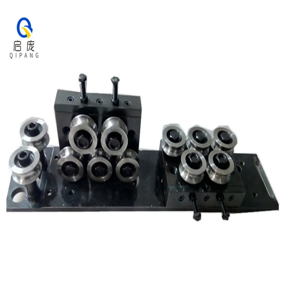 QIPANG 4mm,6mm wire and 5mm,16mm bearing 12*42*19 pipe straightening machine for steel wire,aluminium wire,iron wire