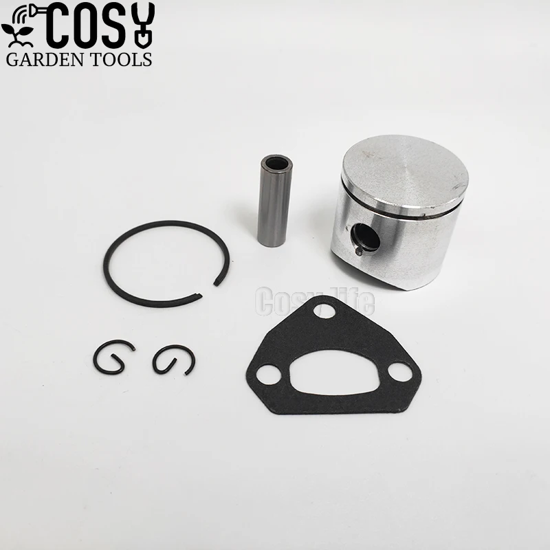 

38mm Piston Rings Muffler Gasket Kit For Husqvarna 136 136LE 137 137E 36 142 142E Chainsaw Cylinder Engine Motor Parts