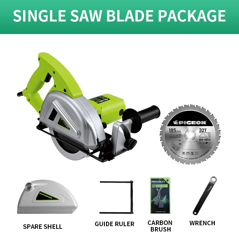 G4-185 metal saw 1800W portable cutting machine multi-function color steel iron plate electric circular saw marble machine tool
