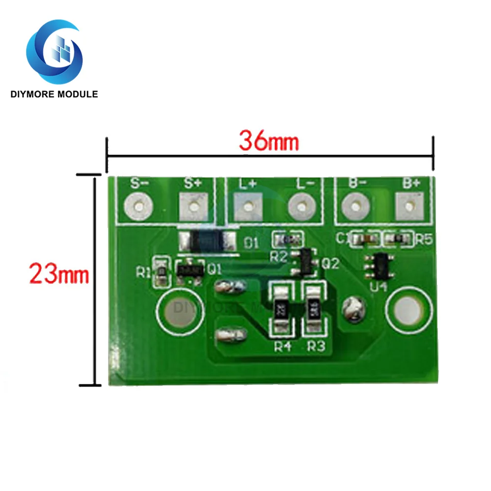 3.7V 1A Solar Controller LED Lantern Light Control Circuit Board Photo Induction Solar Lamp Lithium Battery Controller Module