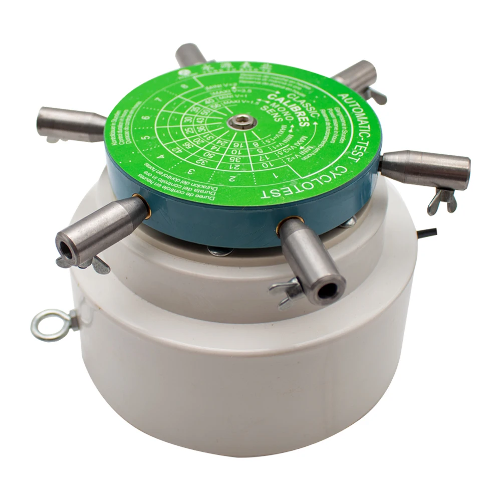 Imagem -03 - Automic-teste Cyclotest Relógio Tester Máquina de Teste Relógio Dobadoura para Seis Relógios de Uma só Vez 110 v 220 v