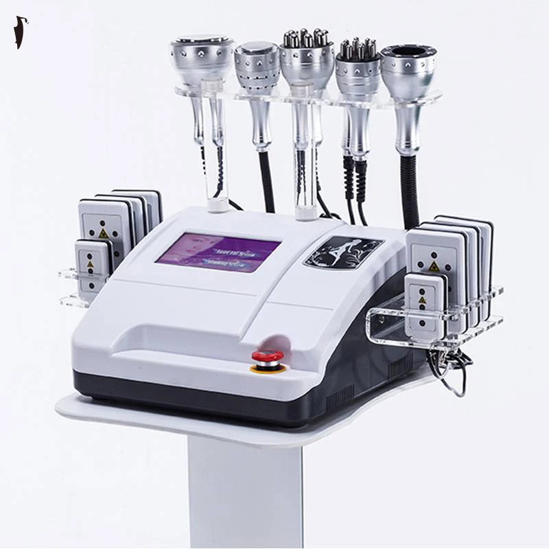 40K Ultrasonic Cellulite Removal Device 8 in 1 Therapy Shape Body Sculpting Slimming Vacuum Cavitation System Machine