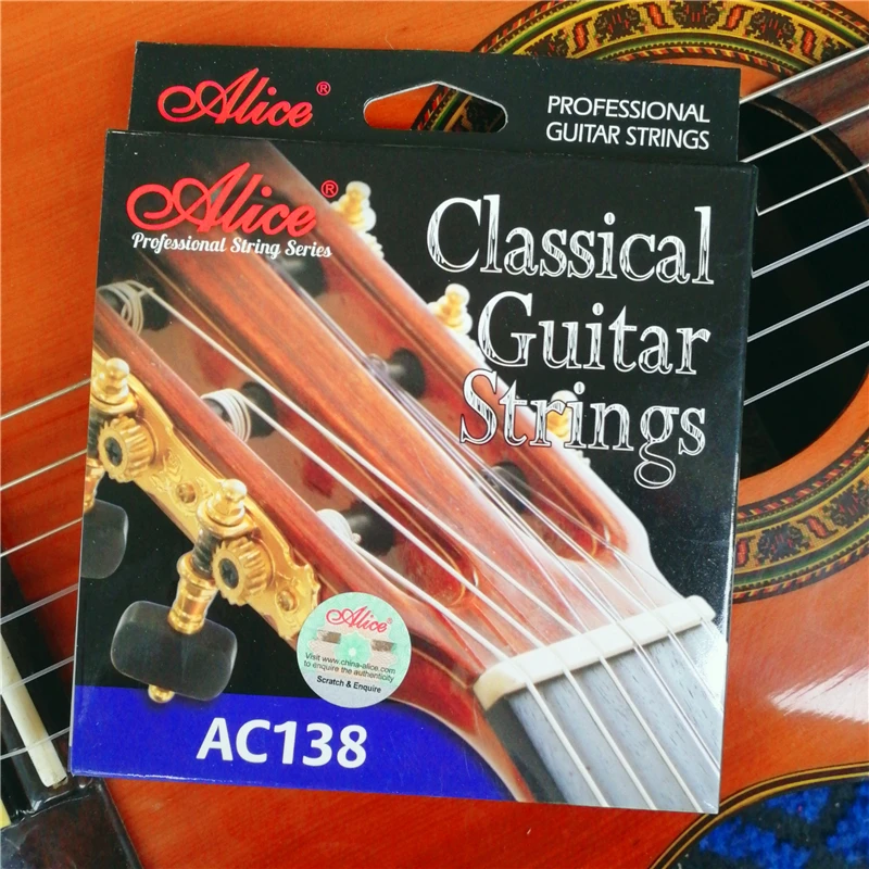 

Alice AC138-N/H High-end Classical Guitar Strings Imported Crystal Nylon Strings A set of 6 strings