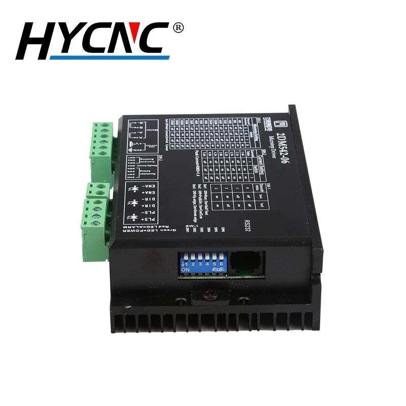 2DM542 JMC محرك متدرج سائق 2-Phase الناتج 24-48VDC محرك هجين مناسبة لآلة الطحن باستخدام الحاسب الآلي Nema 23 المحرك