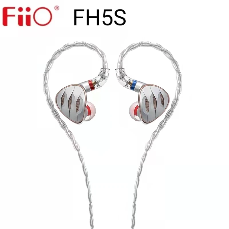 

Fiio FH5s 2BA+2DD Hybrid Driver In-ear Monitor Earphone Earbuds with 2.5/3.5/4.4mm Plug MMCX Detachable Cable 3 Tuning Switches