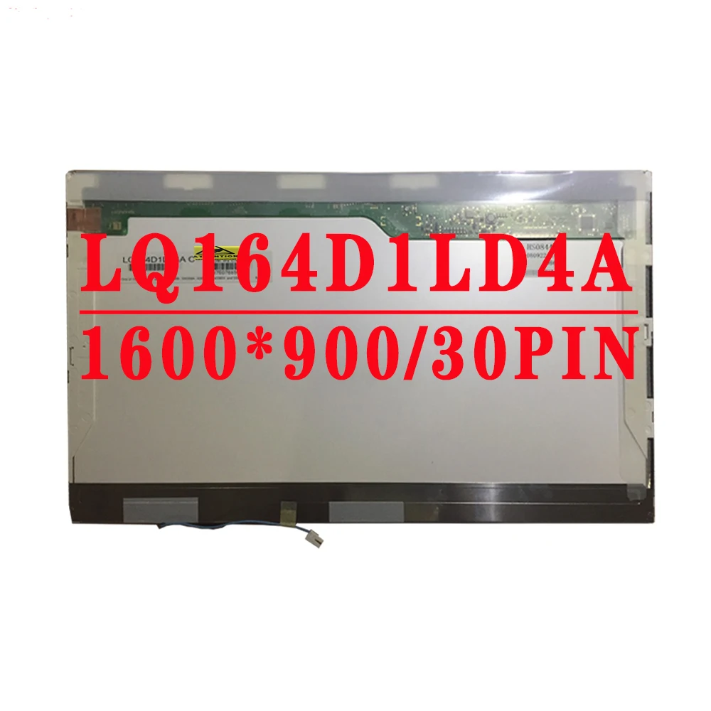 

16.4 inch 1600*900 TN 30PIN LVDS 50% NTSC 210 cd/m² 60Hz laptop LCD screen LQ164D1LD4A For Sony vgn-fw series