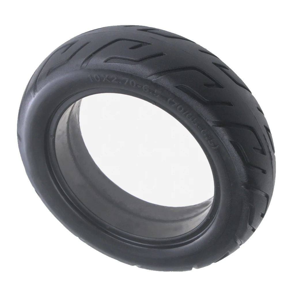 

10*2.7-6.5 Non-Pneumatic Solid Tire Explosion-proof Tubeless Tyre with PU Material for Xiaomi Mijia M365 Electric Scooter