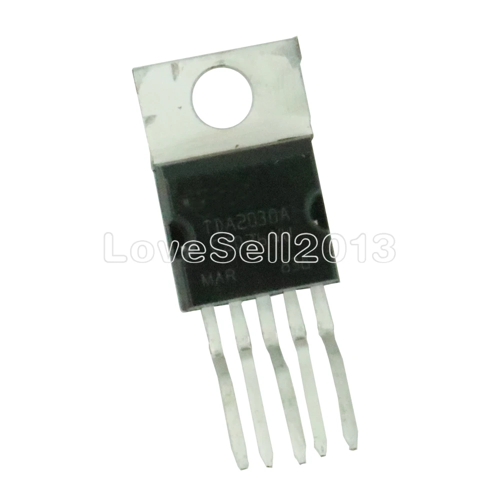 5PCS NEW TDA2030 TO220-5 TDA2030A TO-220 linear audio amplifier short-circuit and thermal protection IC