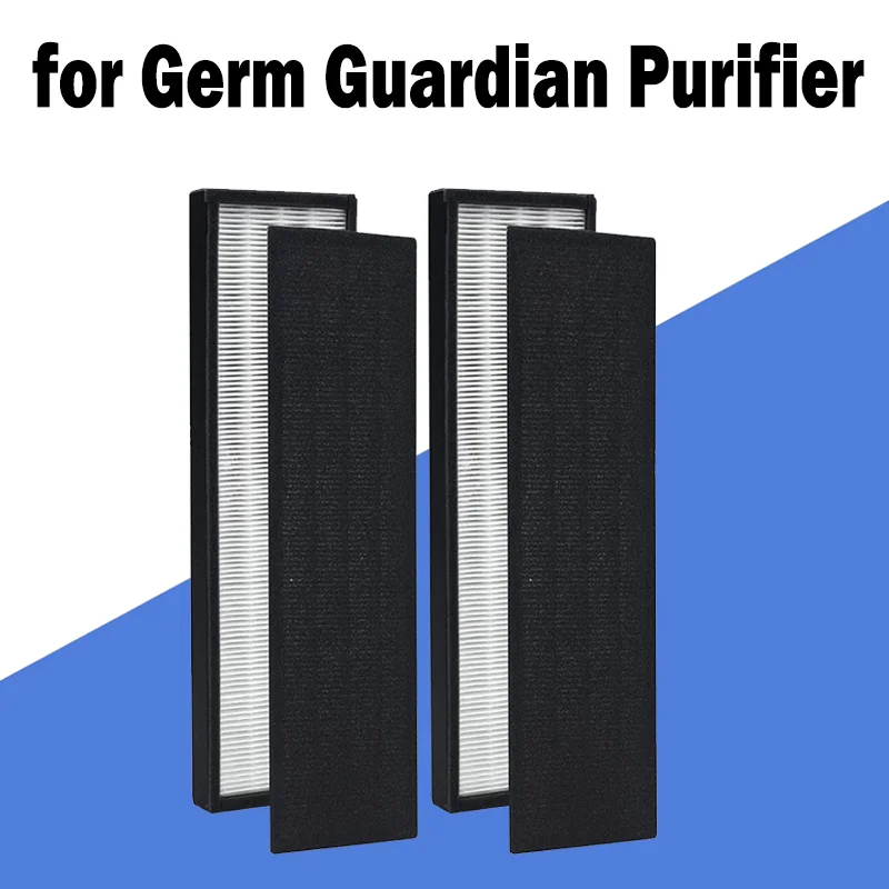 Hepa Air Cleaning Filter Replacement FLT5000 C For GermGuardian Air Purifier AC5000, AC5000E, AC5250PT, AC5350B, AC5350BCA