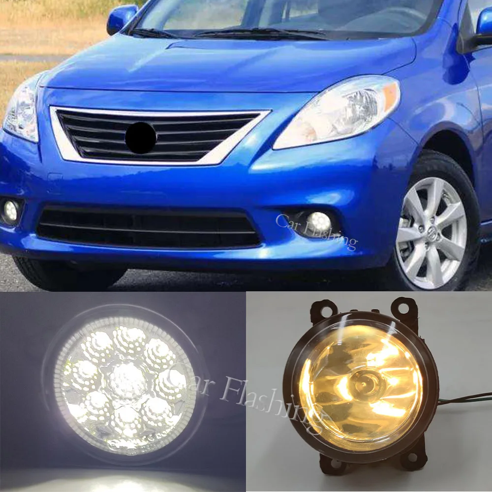 Fog Lights LED Headlight for NISSAN Pathfinder R51 Navara d40 note e11 NV200 Titan Armada Frontier Xterra Fog Light Fog Lamp