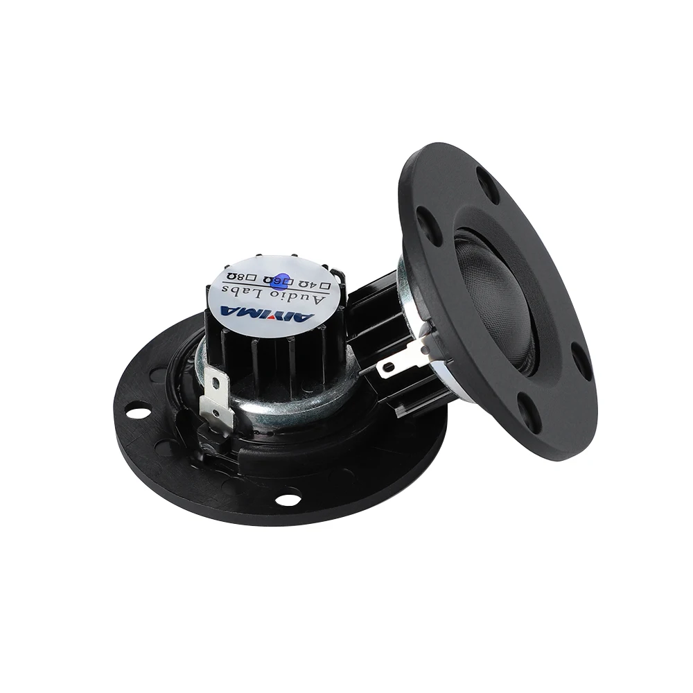 AIYIMA 2 uds altavoces portátiles de Audio de 2 pulgadas 6 Ohm 30W ABS Altavoz portátil radiador de aluminio Hifi Altavoz Tweeter de cine en casa