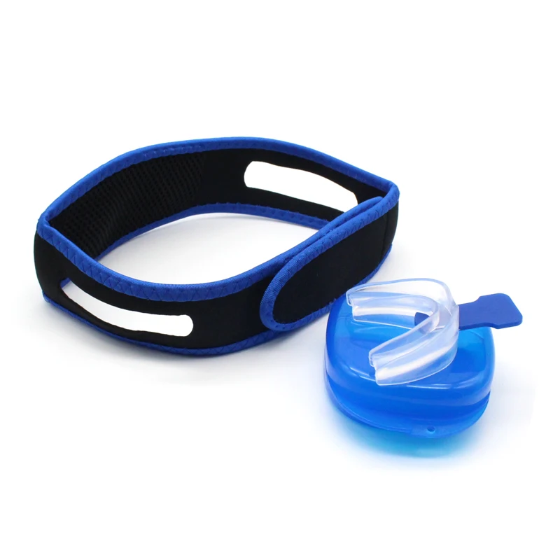 Anti-Snore Chin Strap Belt Jaw Supporter Nasal Strips CPAP Anti Snore MouthPiece Sleep Apnea Night Guard Stop Snoring Mouthguard