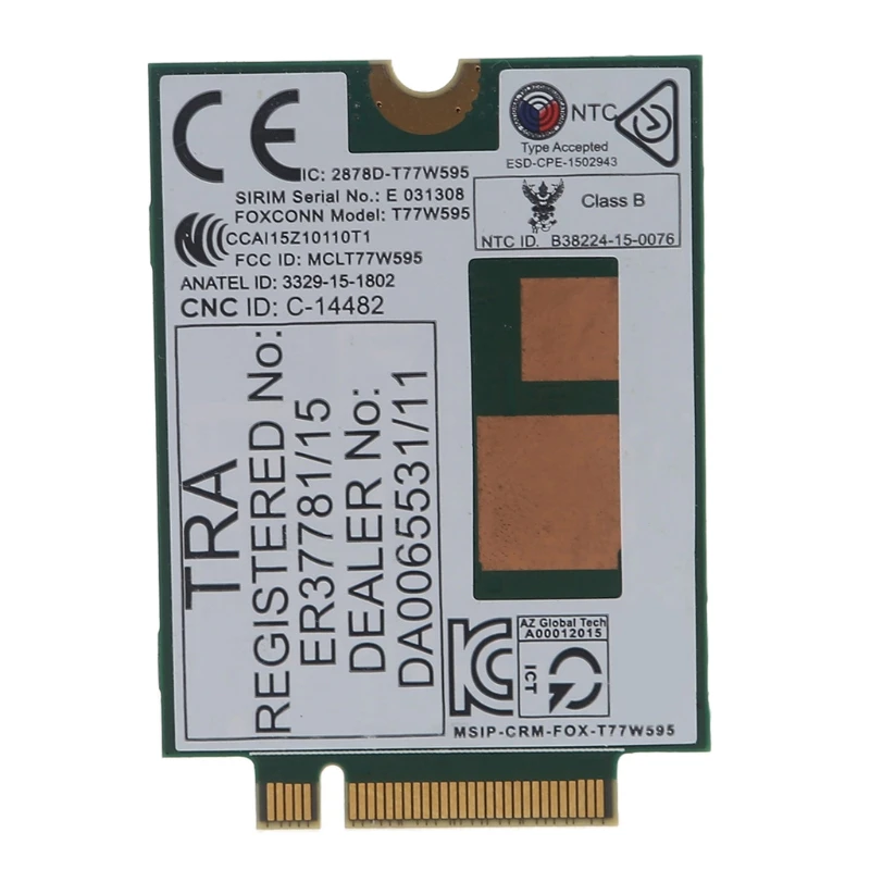 4G Module LT4120 Lte T77W595 150Mbps WWAN M.2 Modem Module for hp-Probook/EliteBook 840 850 820 745 G3