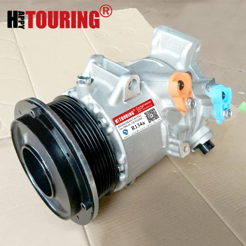 AC Compressor For Toyota Hiace Comuter Bus 2.7L 2TRFE 2005-2018 4472600975 88310-2F030 447190-3230 447260-0975 447260-0563