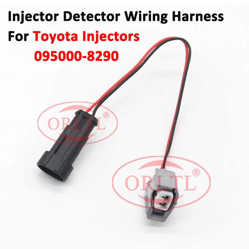 

4PCS OR7093 New Injector Detector Wiring Harness For Denso Toyota 1KD 2KD 095000-8290 Injector Tester Connector Cable