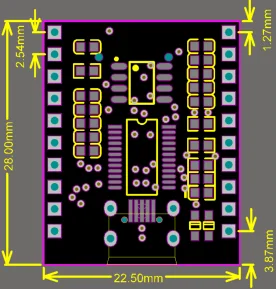 DT900-TF Voice Module Recognition Chip Serial Port USB Low Level Trigger Combination Play Digital Power Amplifier