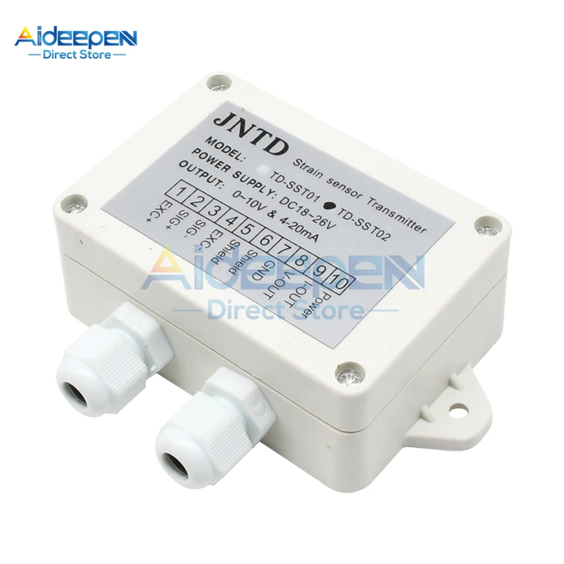 Load Cell Amplifier Weighing Transmitter Sensor Module Strain Gauge Amplifier Transducer 0-5V 0-10V 4-20mA