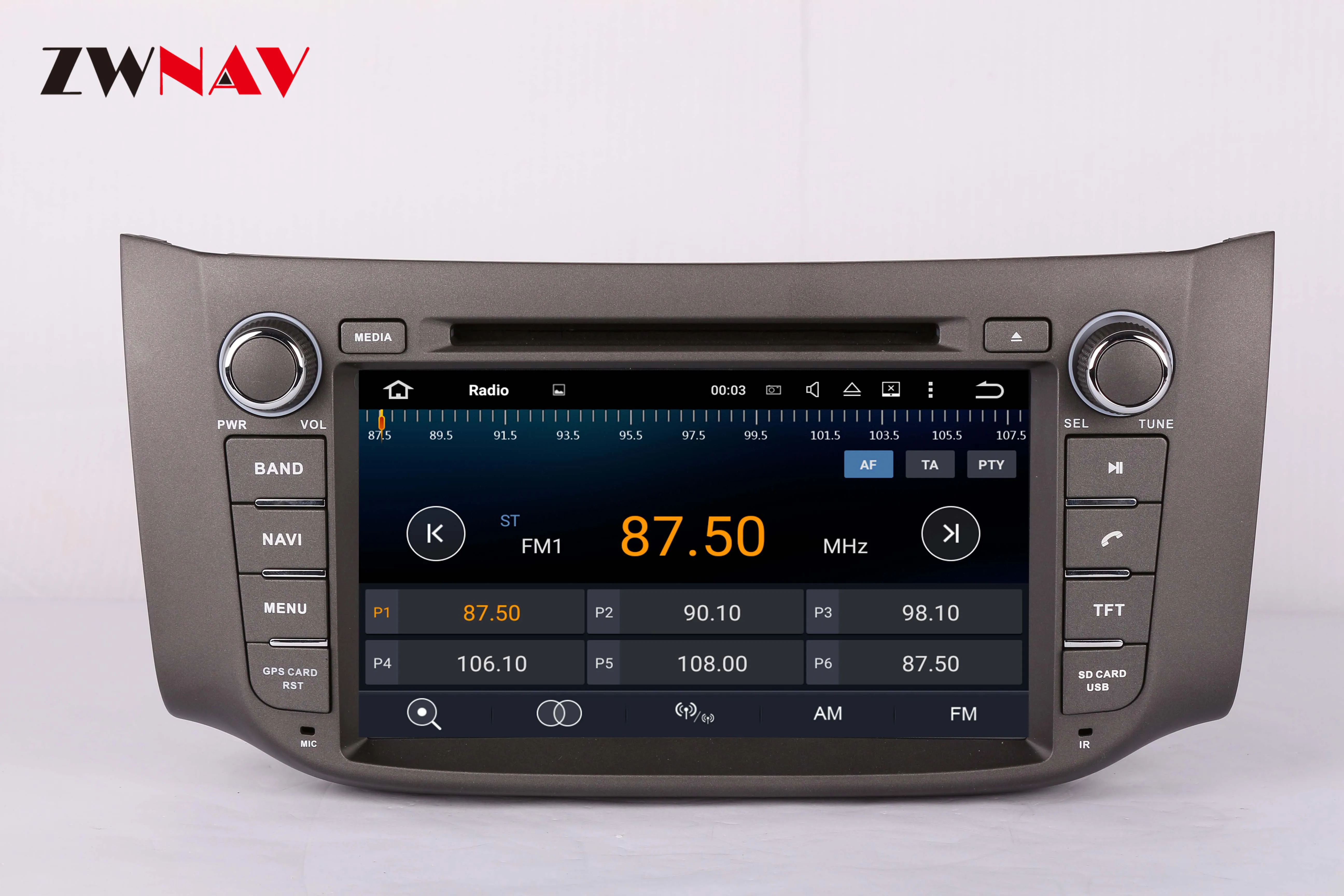 Android 10.0 Car Radio For Nissan Sylphy Sentra Pulsar 2012 -2016 Car Multimedia Player GPS Navigation DVD Player Radio WiFi