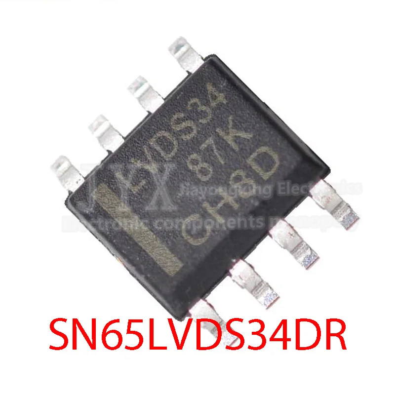 1PCS SN65LVDS34DR SN65LVDS34D LVDS34 SOP8