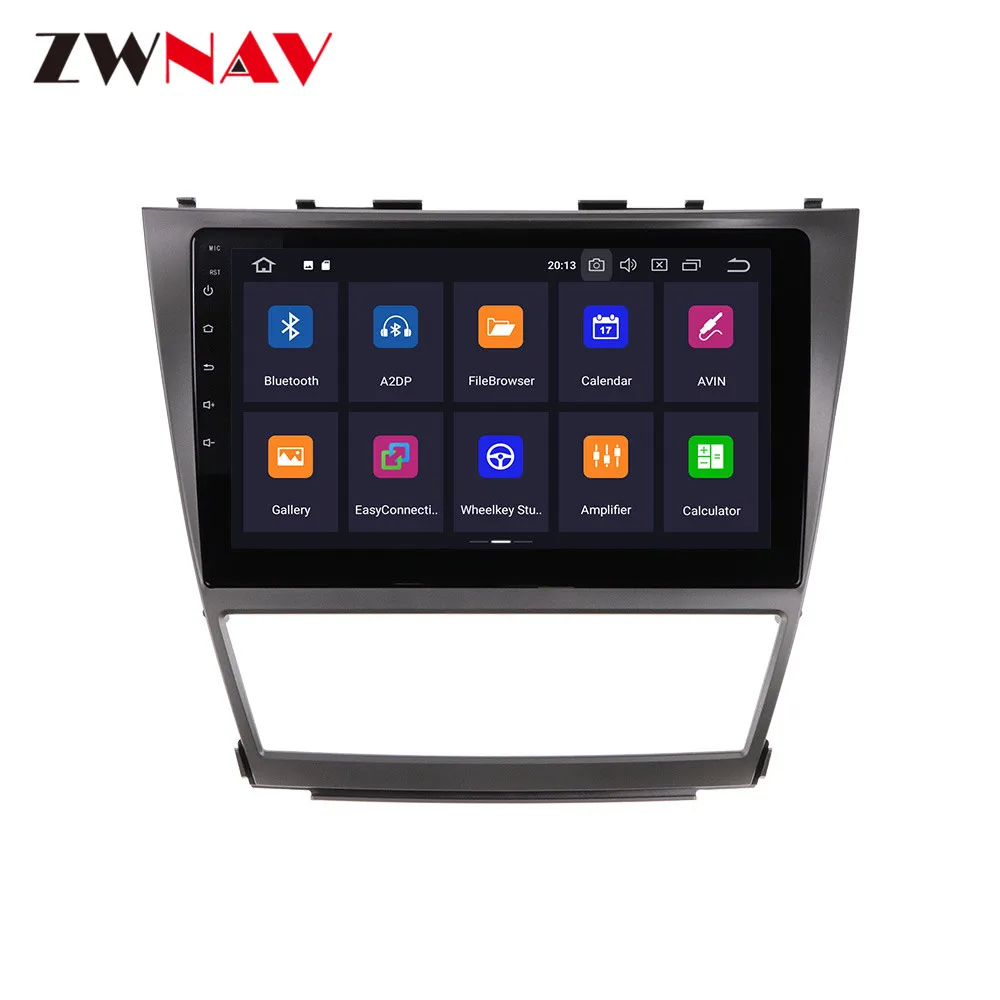 Touch screen Android 10.0 4+128GB car multimedia player For Toyota Camry 2006-2011 GPS navigation radio Audio stereo head unit