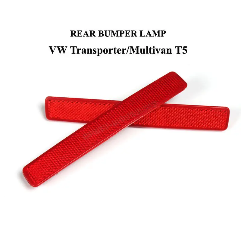 Rear Bumper Reflective Marker Light Reflector For T5 MultivanCaravelle 2003-10 Transporter / Caravelle / Multivan