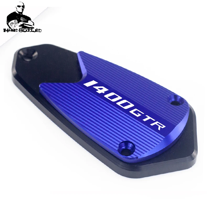 Front Left Right Brake Fluid Tank Reservoir Cover Oil Cap For Kawasaki GTR1400 GTR 1400 2007-2020 2017 2016 Motorcycle Accessori