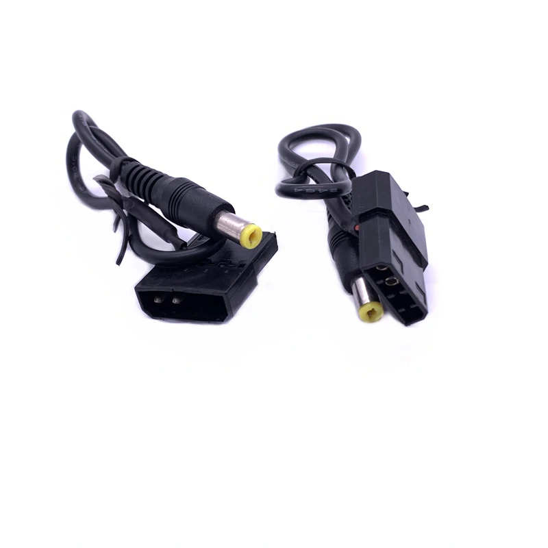 2PCS,PC 4PIN Molex 5.5mm X 2.1mm DC Power Cable 12V 2A for RGB Control Box LED